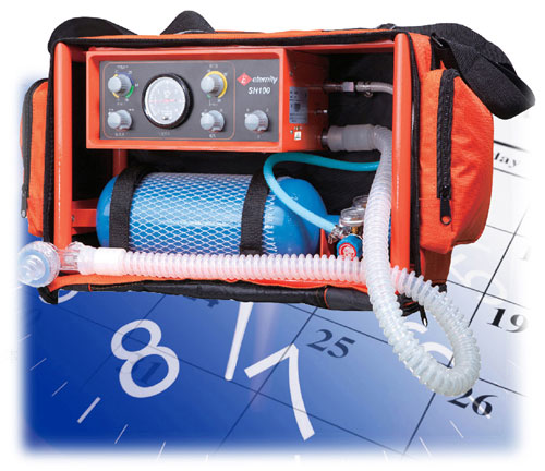 車(chē)載轉(zhuǎn)運(yùn)呼吸機(jī)（氣動(dòng)氣控）