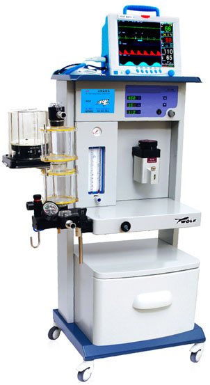 動物麻醉機（含呼吸機，全自動+手動）