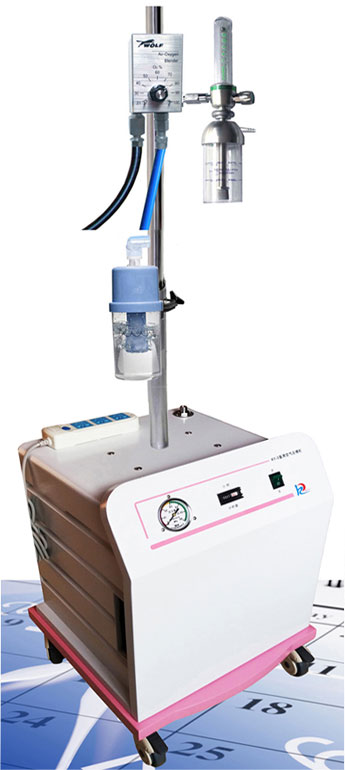 空氧混合儀（小兒CPAP，空氧混合器）